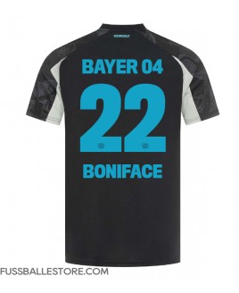 Günstige Bayer Leverkusen Victor Boniface #22 3rd trikot 2024-25 Kurzarm